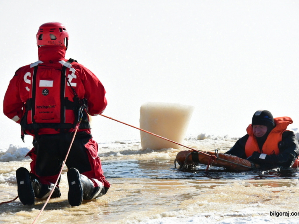 Strażacy ćwiczyli nad Zalewem Bojary (FOTO)