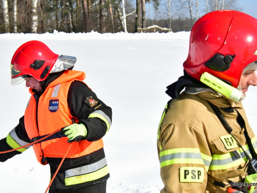 Strażacy ćwiczyli nad Zalewem Bojary (FOTO)
