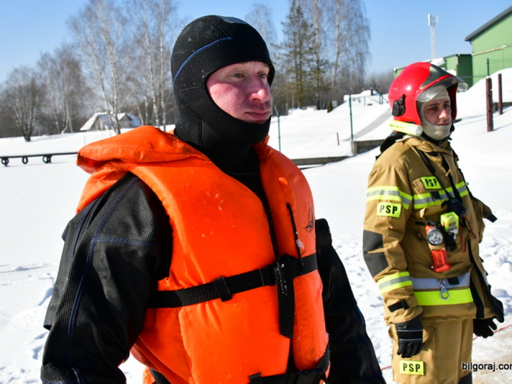 Strażacy ćwiczyli nad Zalewem Bojary (FOTO)