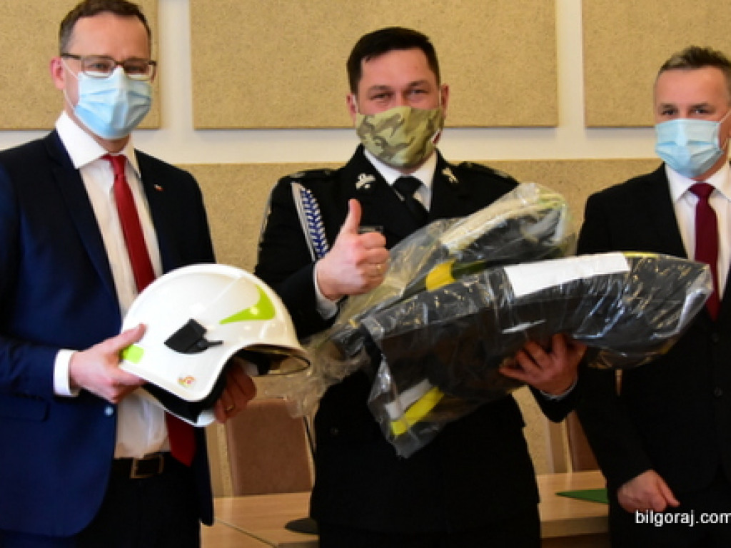 Sprzęt dla jednostek OSP z gminy Biłgoraj (FOTO)