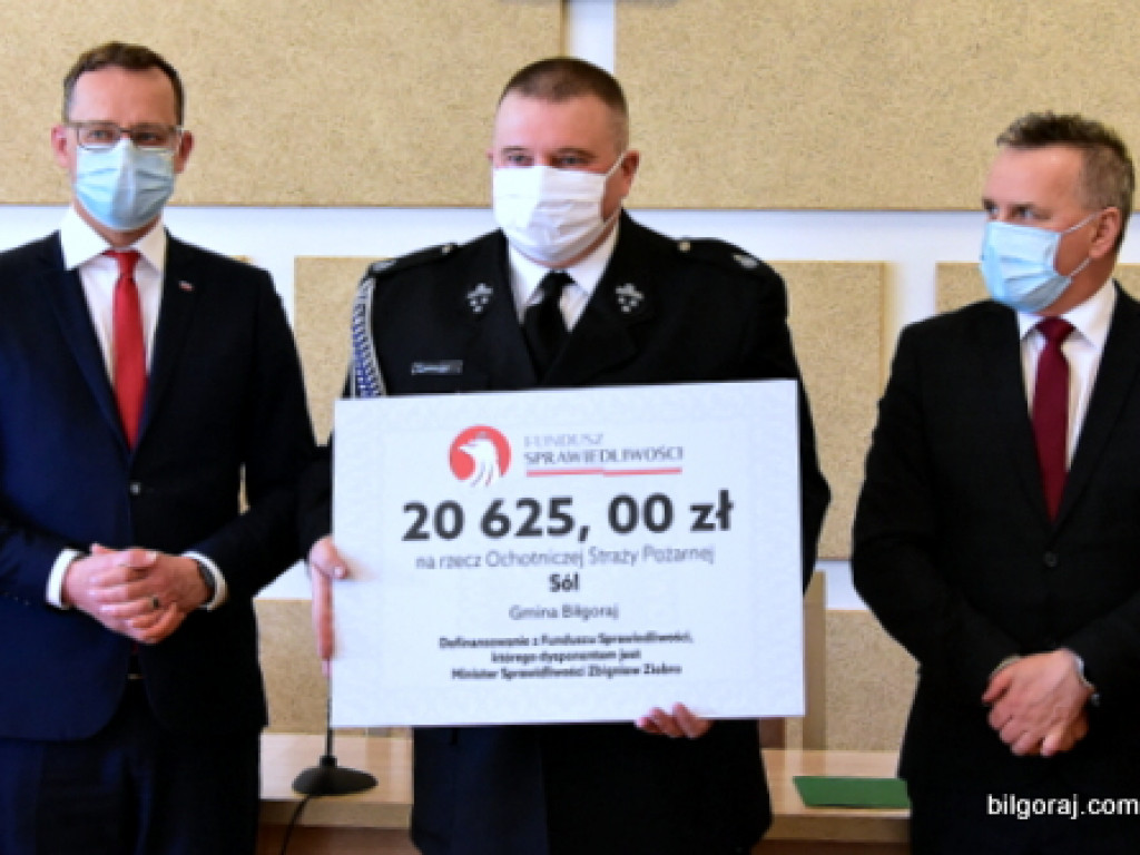 Sprzęt dla jednostek OSP z gminy Biłgoraj (FOTO)