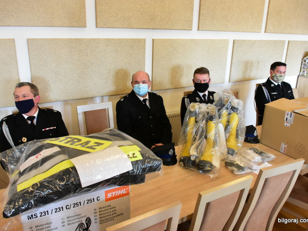 Sprzęt dla jednostek OSP z gminy Biłgoraj (FOTO)
