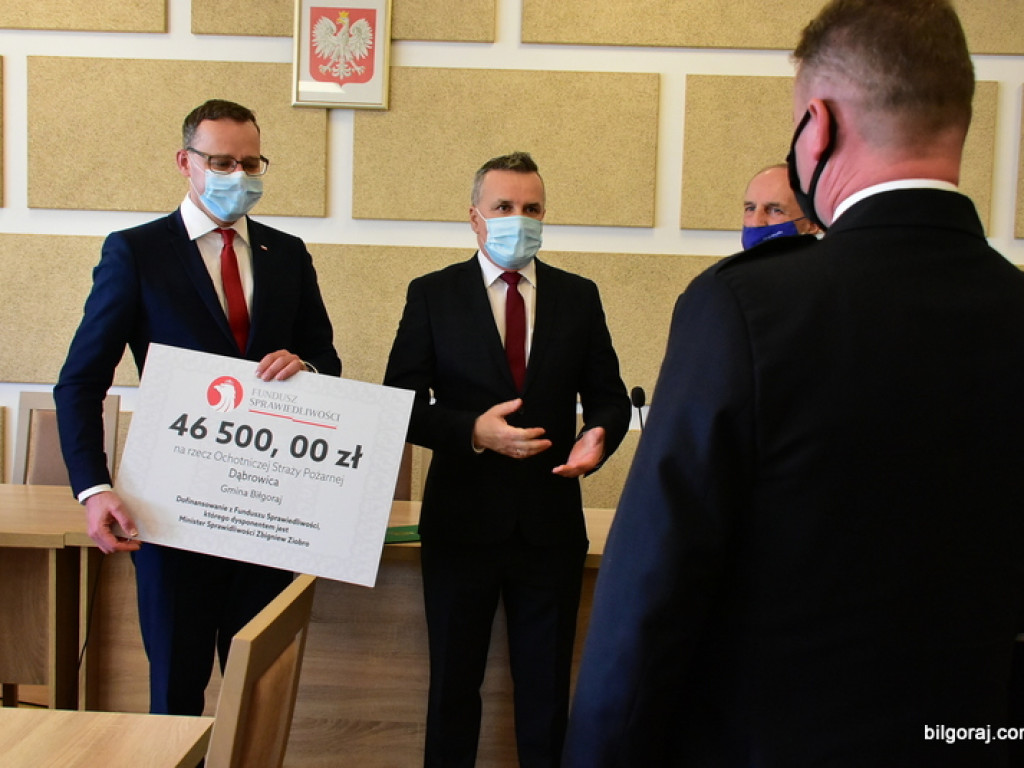 Sprzęt dla jednostek OSP z gminy Biłgoraj (FOTO)