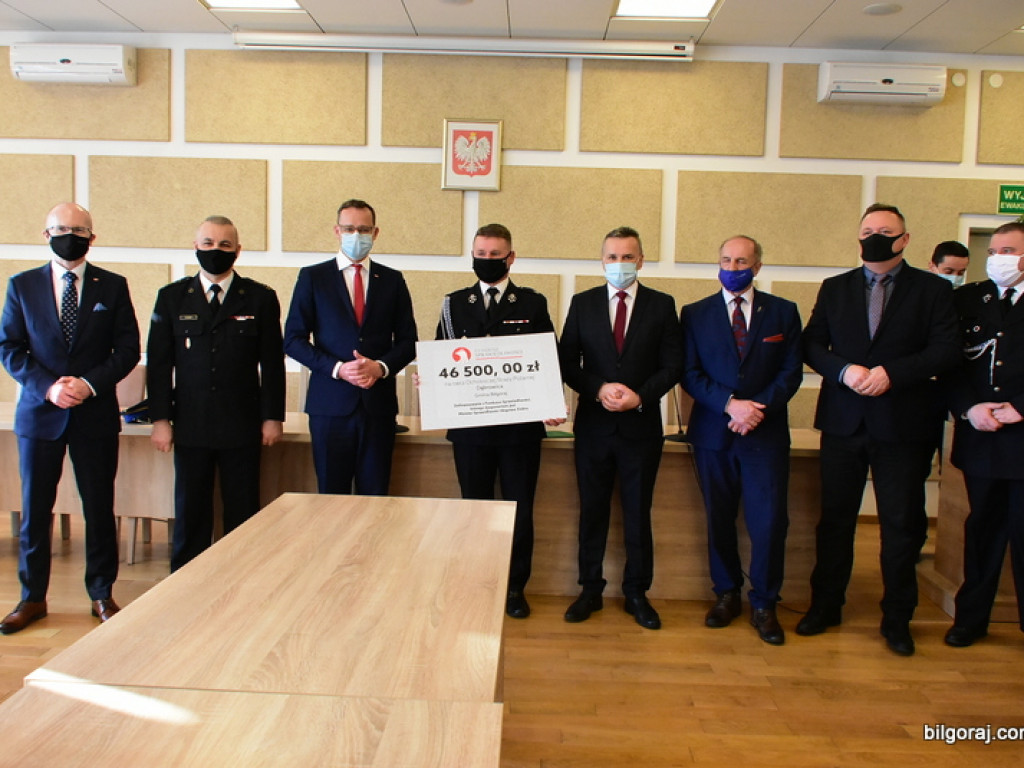 Sprzęt dla jednostek OSP z gminy Biłgoraj (FOTO)