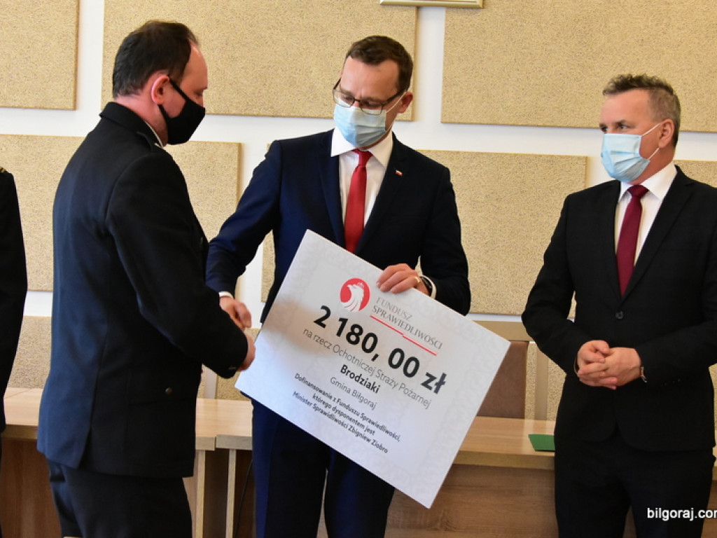 Sprzęt dla jednostek OSP z gminy Biłgoraj (FOTO)