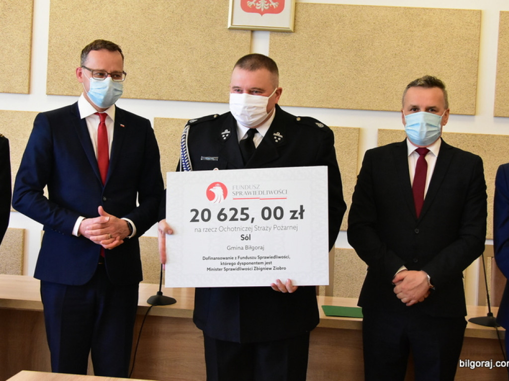 Sprzęt dla jednostek OSP z gminy Biłgoraj (FOTO)