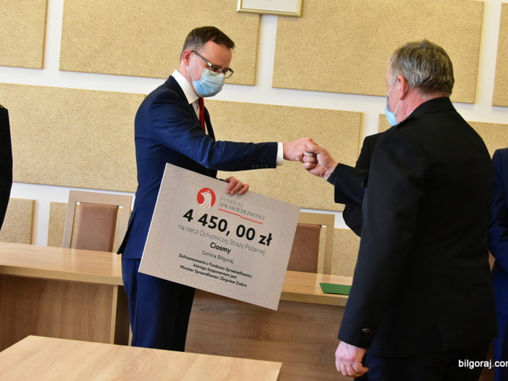 Sprzęt dla jednostek OSP z gminy Biłgoraj (FOTO)