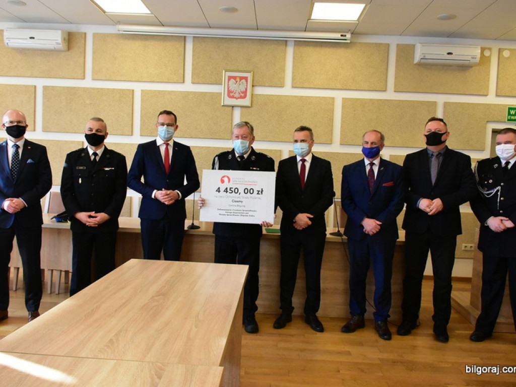 Sprzęt dla jednostek OSP z gminy Biłgoraj (FOTO)