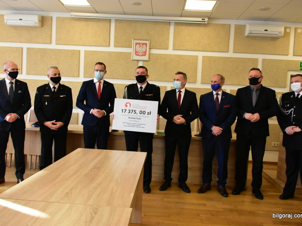 Sprzęt dla jednostek OSP z gminy Biłgoraj (FOTO)