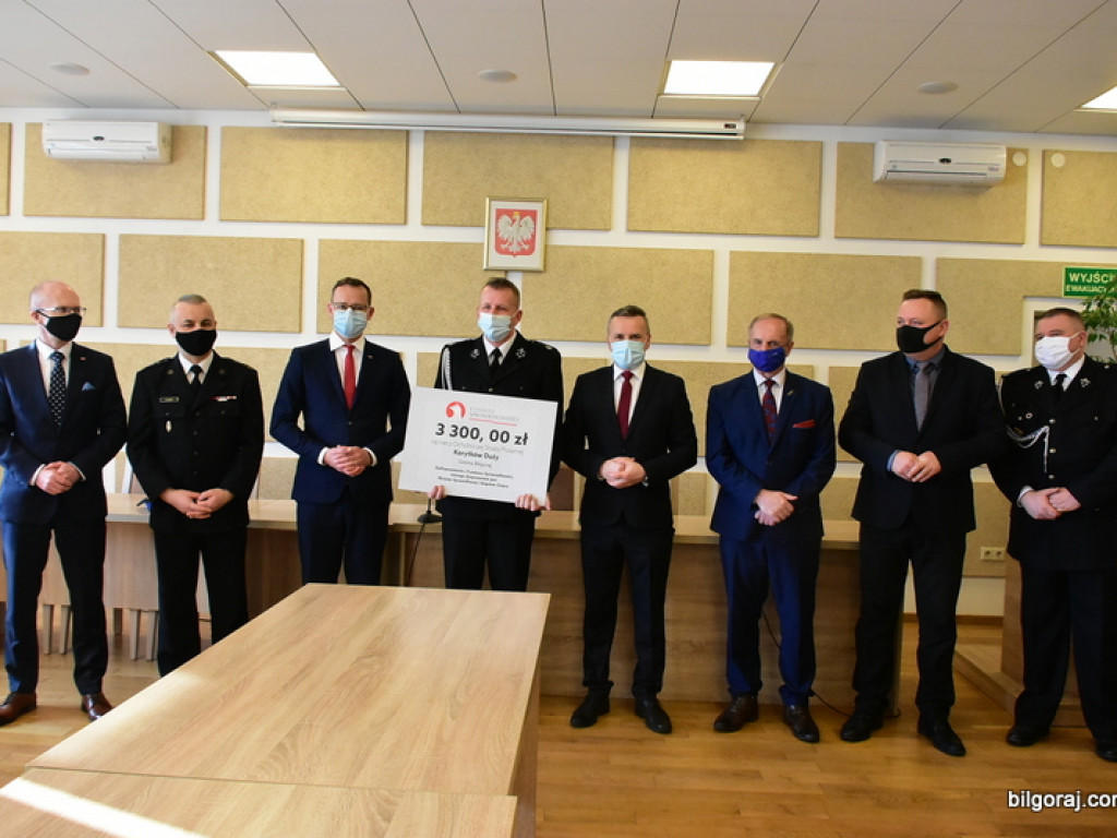 Sprzęt dla jednostek OSP z gminy Biłgoraj (FOTO)