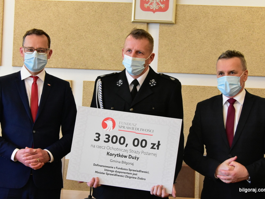 Sprzęt dla jednostek OSP z gminy Biłgoraj (FOTO)