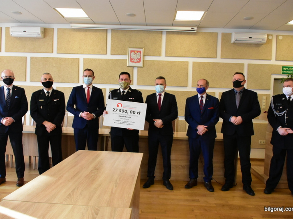 Sprzęt dla jednostek OSP z gminy Biłgoraj (FOTO)