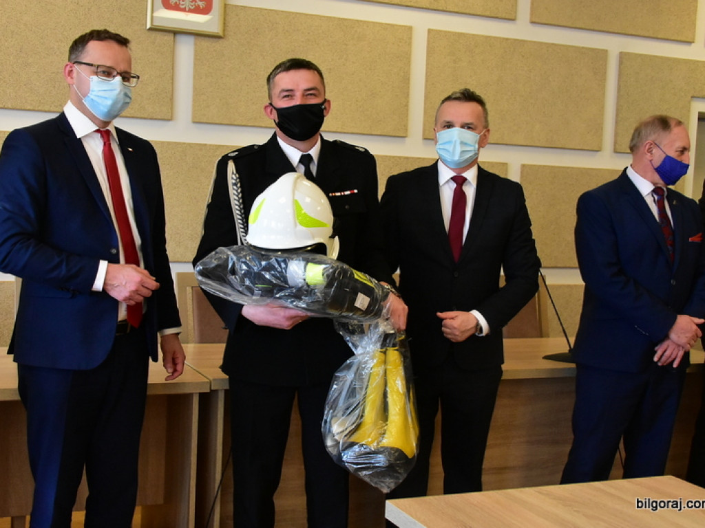 Sprzęt dla jednostek OSP z gminy Biłgoraj (FOTO)