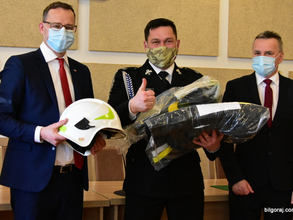 Sprzęt dla jednostek OSP z gminy Biłgoraj (FOTO)