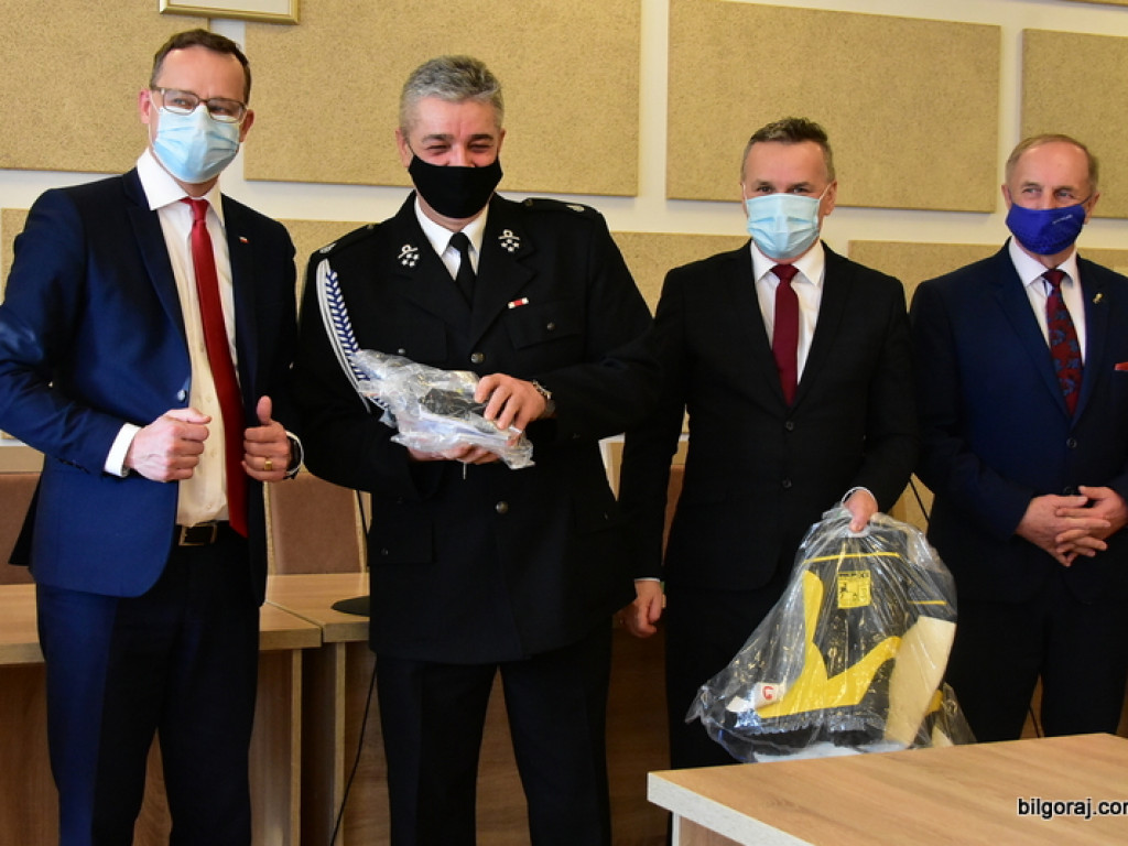 Sprzęt dla jednostek OSP z gminy Biłgoraj (FOTO)