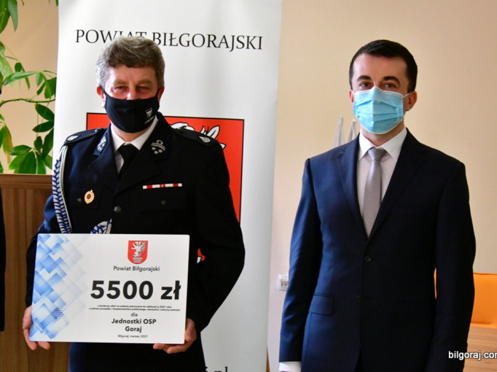 Z budżetu powiatu 130 tys. zł wsparcia dla jednostek OSP (FOTO, VIDEO)