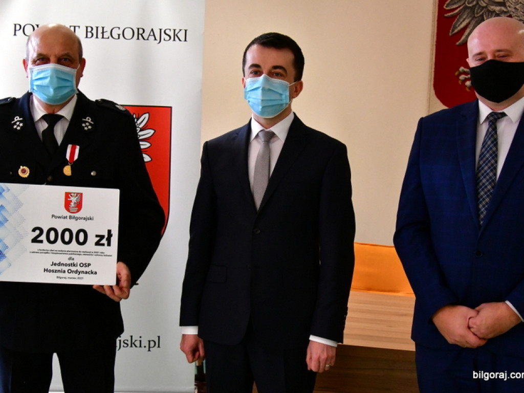 Z budżetu powiatu 130 tys. zł wsparcia dla jednostek OSP (FOTO, VIDEO)
