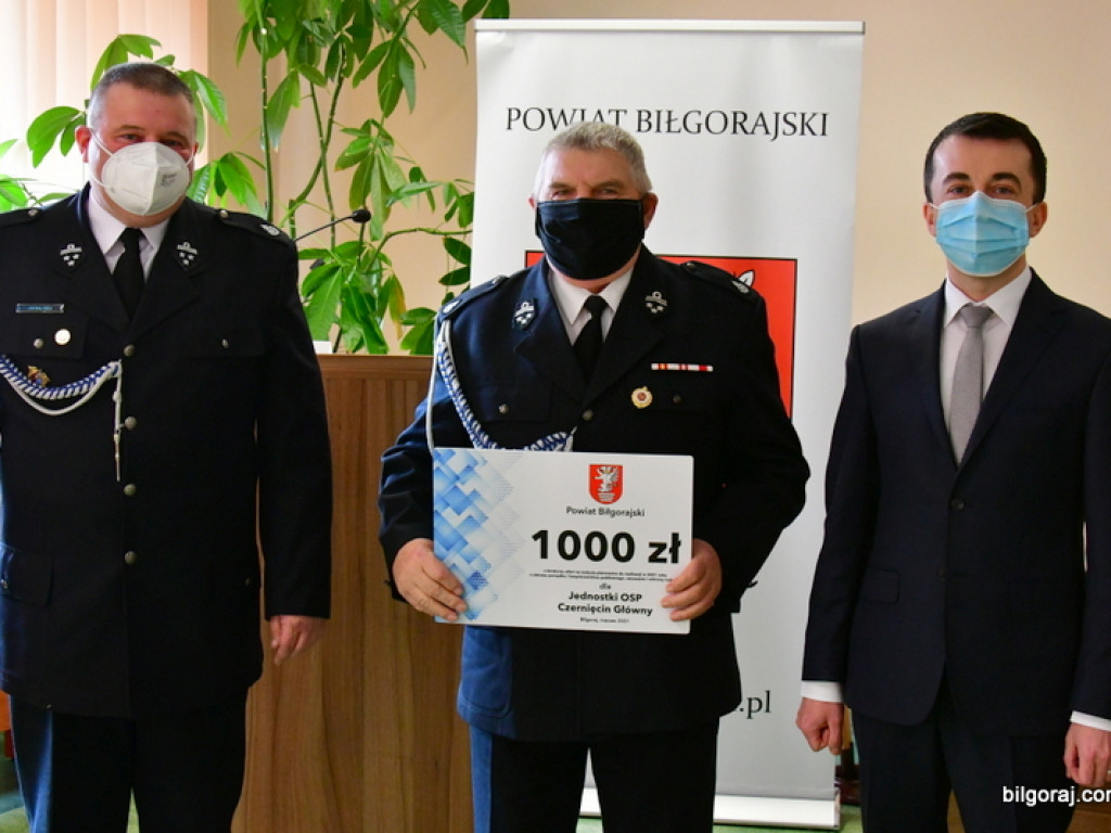 Z budżetu powiatu 130 tys. zł wsparcia dla jednostek OSP (FOTO, VIDEO)