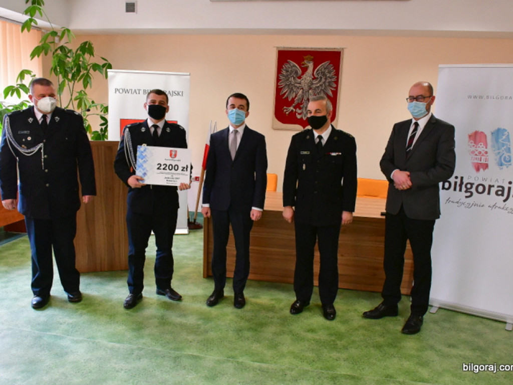 Z budżetu powiatu 130 tys. zł wsparcia dla jednostek OSP (FOTO, VIDEO)