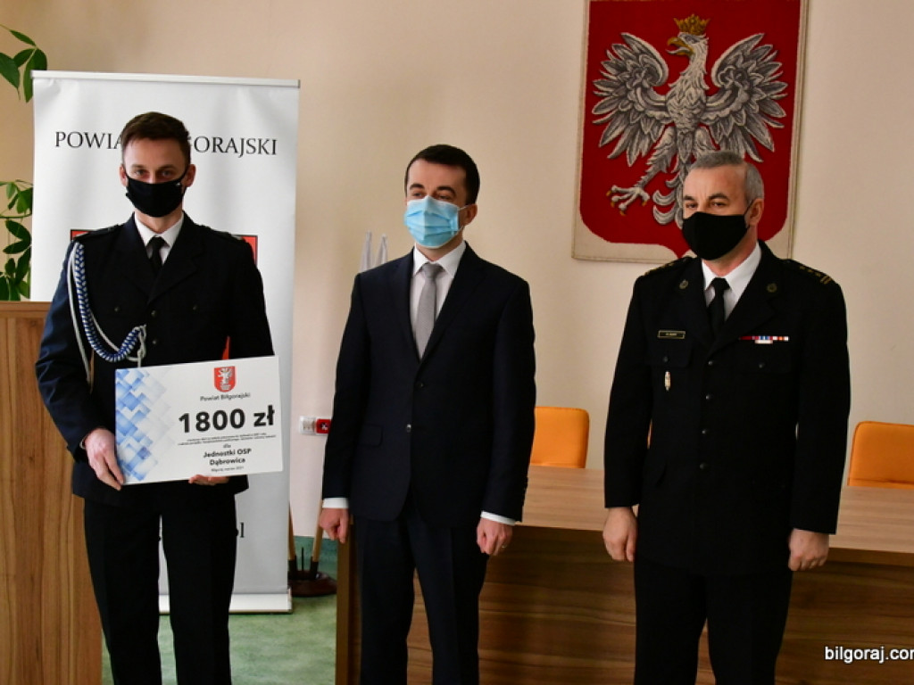 Z budżetu powiatu 130 tys. zł wsparcia dla jednostek OSP (FOTO, VIDEO)