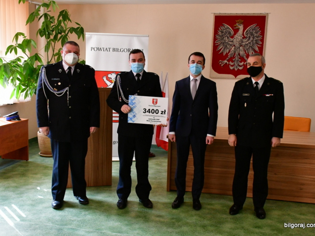 Z budżetu powiatu 130 tys. zł wsparcia dla jednostek OSP (FOTO, VIDEO)