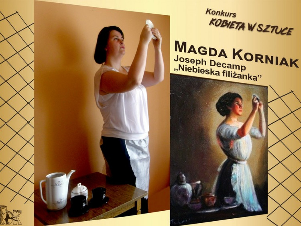 Kobieta w sztuce w Tarnogrodzkim Ośrodku Kultury wyniki konkursu