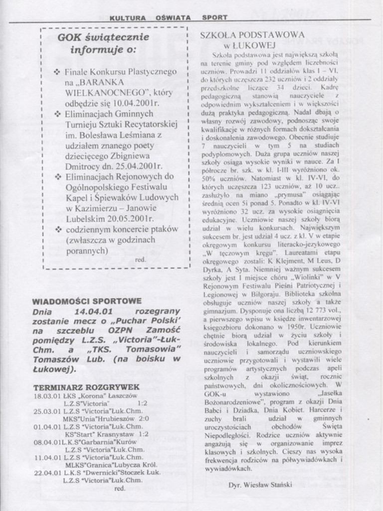 Goniec Łukowski ma 20 lat (FOTO)