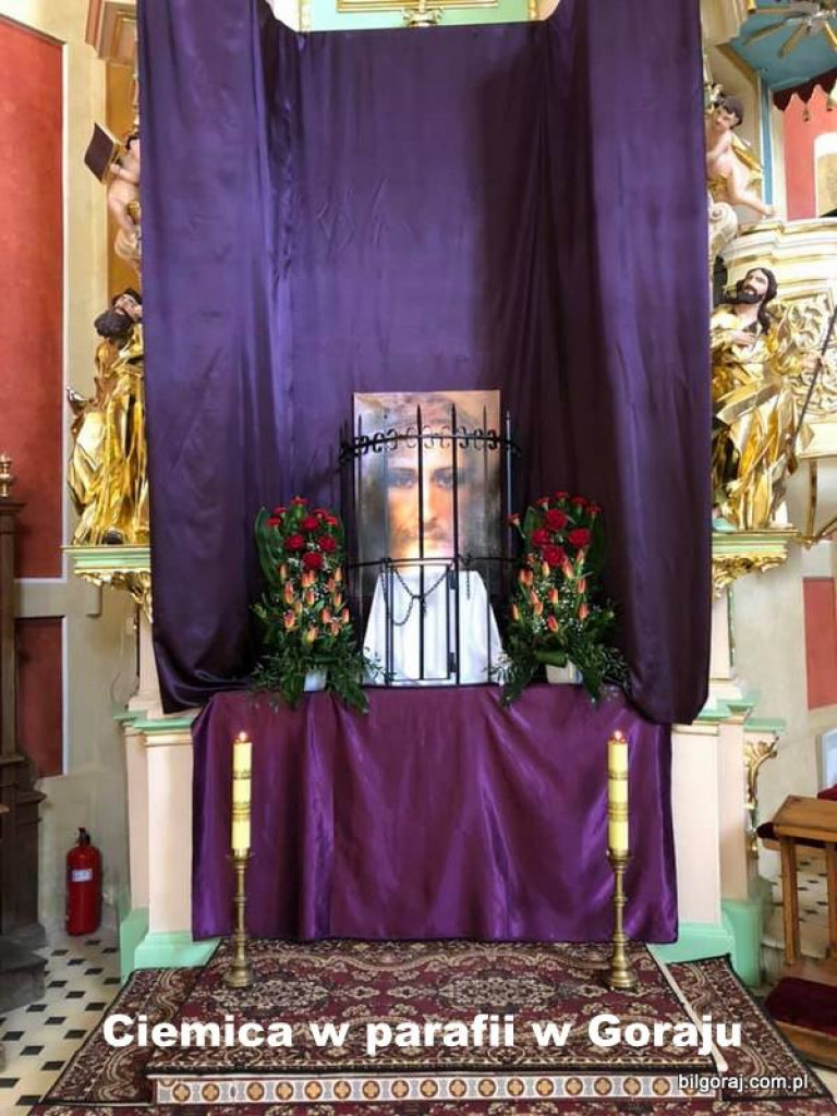 Ciemnice i Groby Pańskie w parafiach powiatu biłgorajskiego (FOTO)