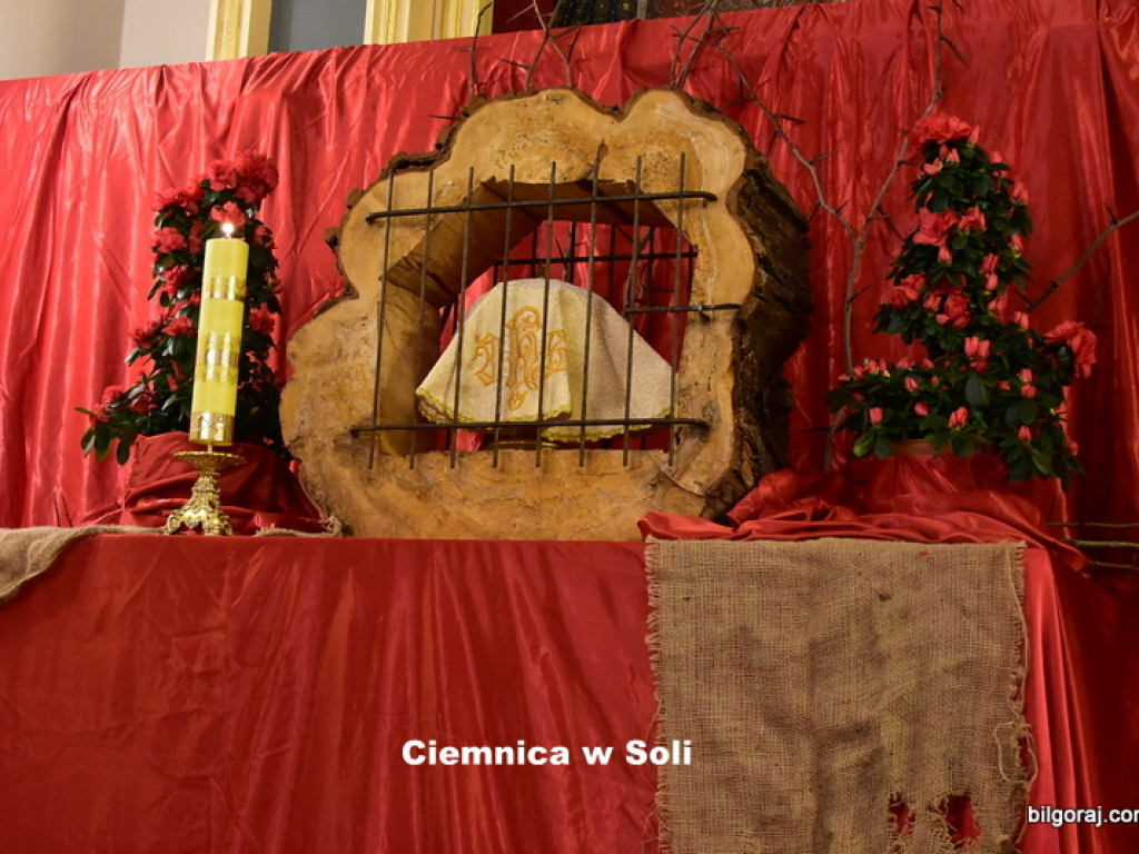 Ciemnice i Groby Pańskie w parafiach powiatu biłgorajskiego (FOTO)