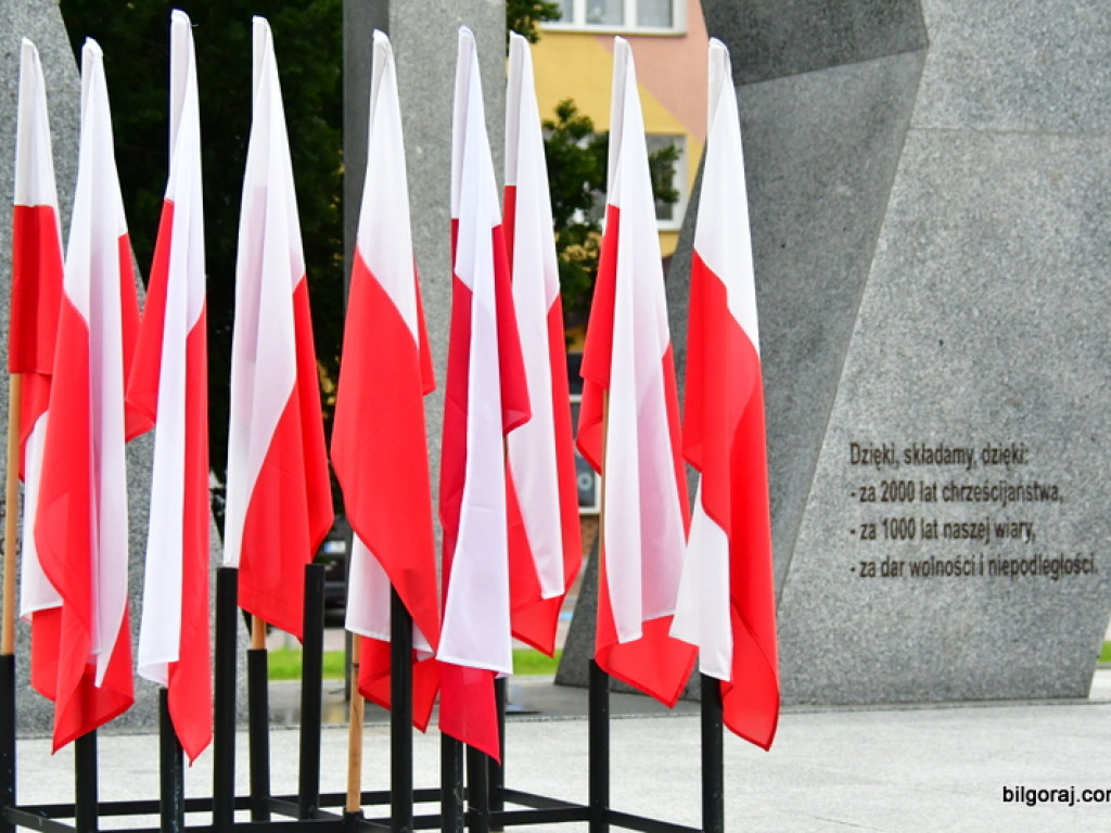 Biłgoraj. Uroczystości w 230. rocznicę uchwalenia Konstytucji 3 Maja (FOTO, VIDEO)