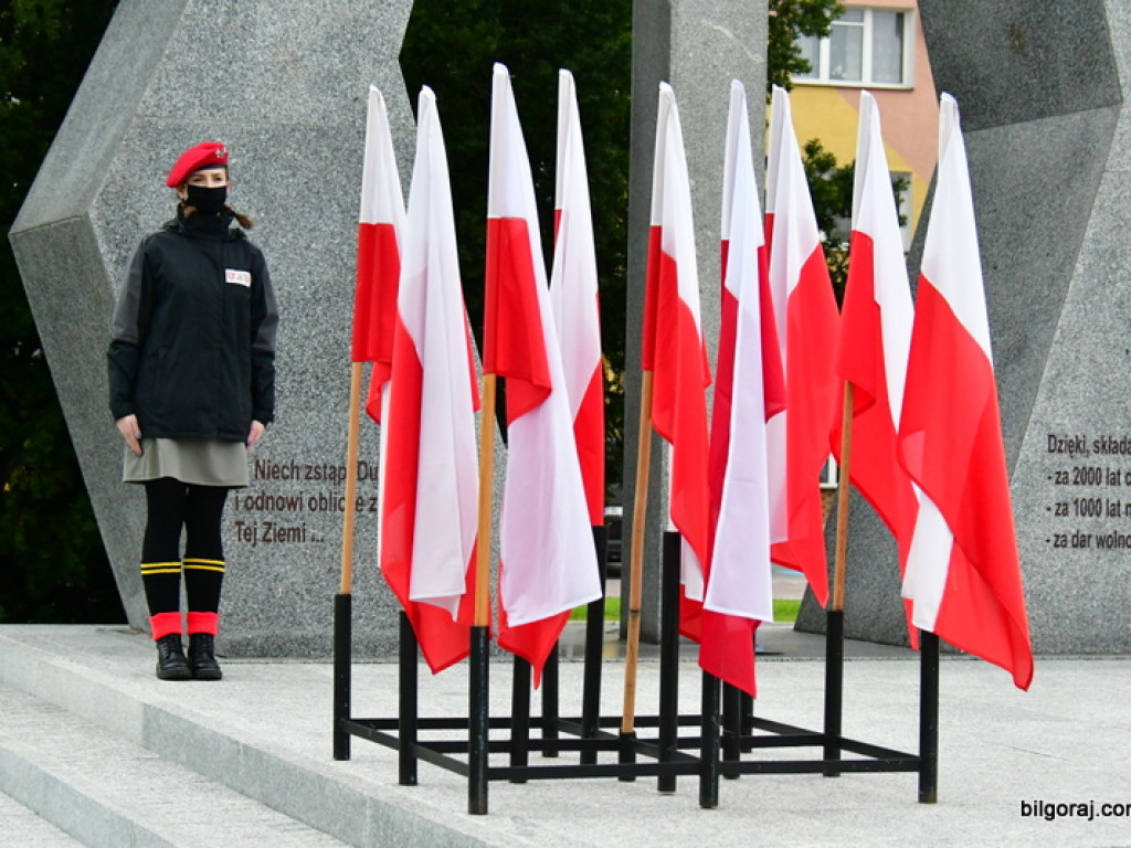 Biłgoraj. Uroczystości w 230. rocznicę uchwalenia Konstytucji 3 Maja (FOTO, VIDEO)