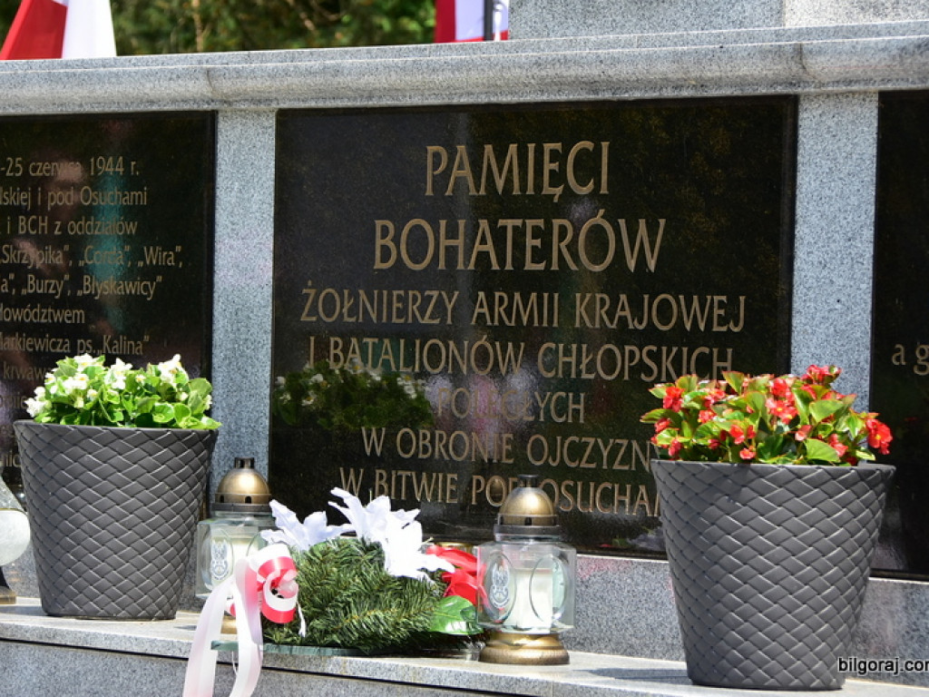 77. rocznica Bitwy Pod Osuchami (FOTO)