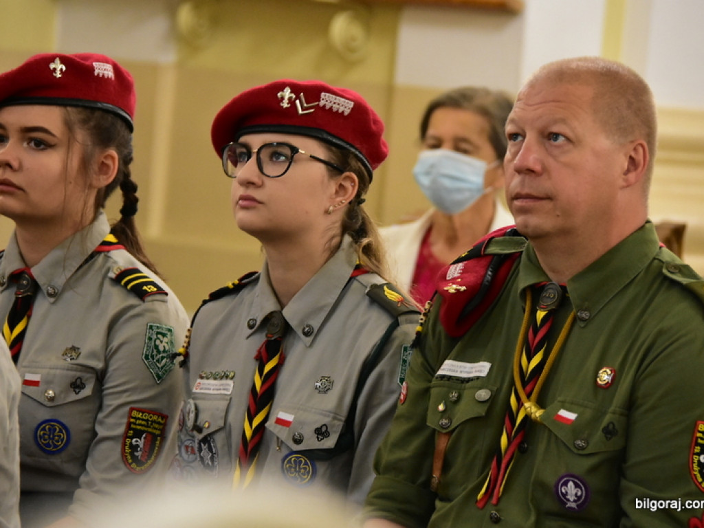 77. rocznica niemieckiego mordu polskich partyzantów w lesie Rapy koło Biłgoraja (FOTO)