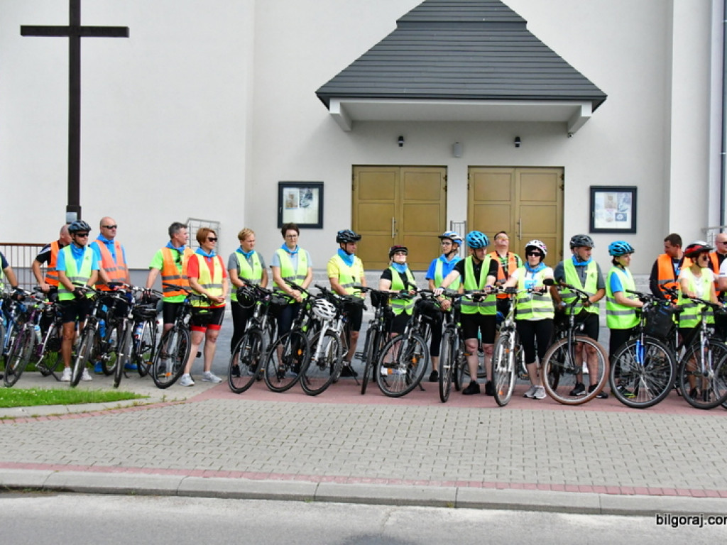 Ruszyła X jubileuszowa Biłgorajska Pielgrzymka Rowerowa na Jasną Górę (FOTO)