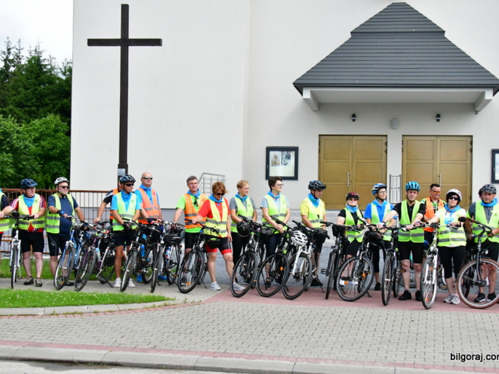 Ruszyła X jubileuszowa Biłgorajska Pielgrzymka Rowerowa na Jasną Górę (FOTO)