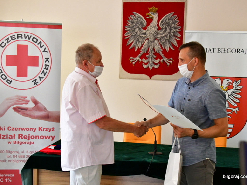Krwi nie da się niczym zastąpić - wyróżnienia dla Honorowych Dawców Krwi (FOTO)