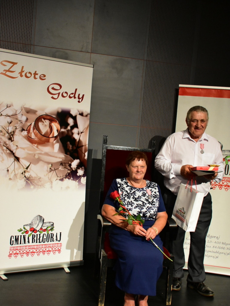 Złote gody par małżeńskich gminy Biłgoraj (FOTO)