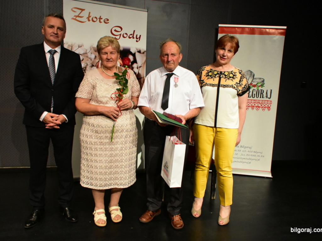 Złote gody par małżeńskich gminy Biłgoraj (FOTO)