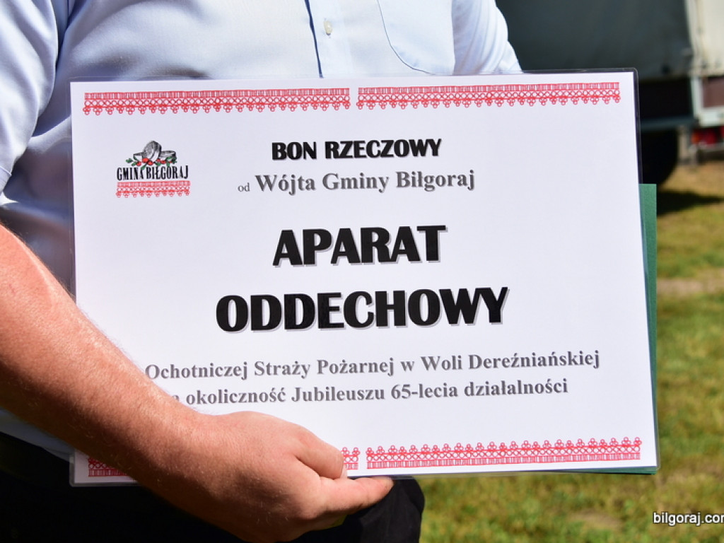 65 lat Jednostki OSP w Woli Dereźniańskiej (FOTO)