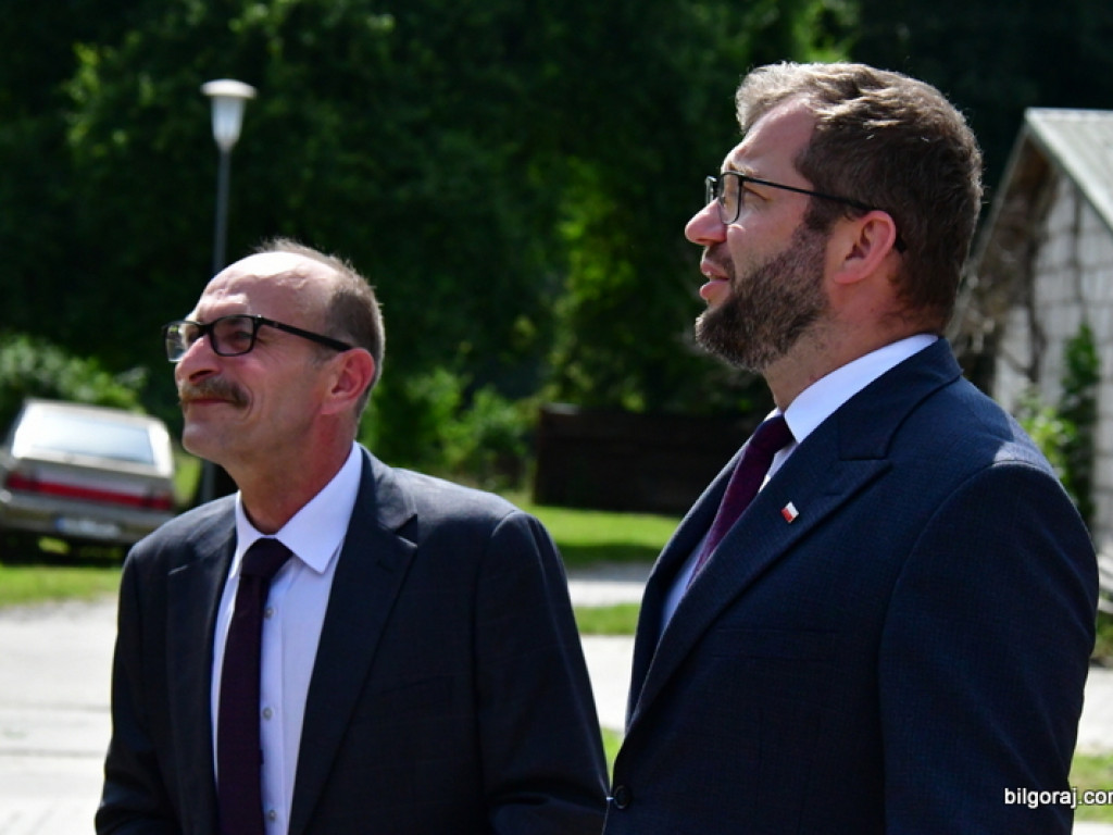 Minister rolnictwa z wizytą w powiecie biłgorajskim (FOTO)