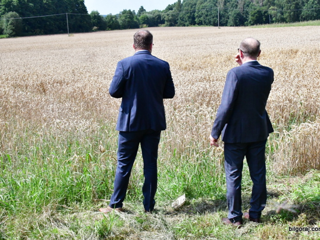 Minister rolnictwa z wizytą w powiecie biłgorajskim (FOTO)