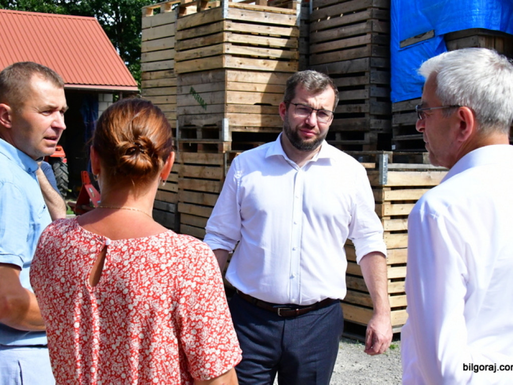 Minister rolnictwa z wizytą w powiecie biłgorajskim (FOTO)