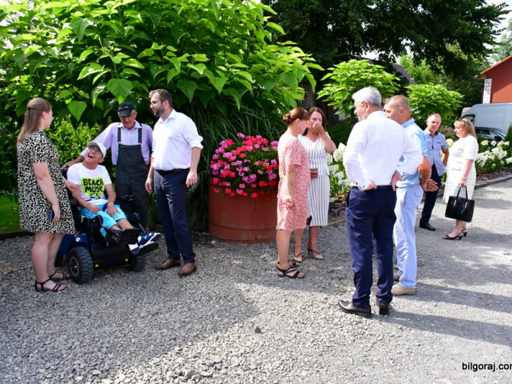 Minister rolnictwa z wizytą w powiecie biłgorajskim (FOTO)