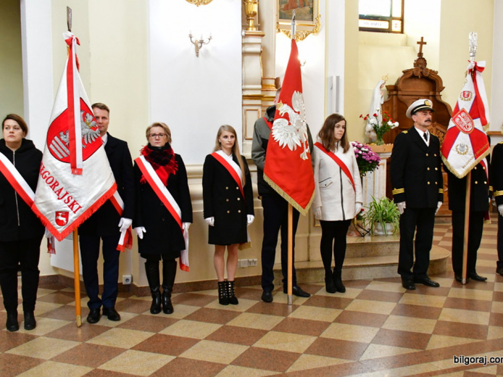 Biłgoraj pamięta. 103. rocznica odzyskania przez Polskę niepodległości (FOTO)