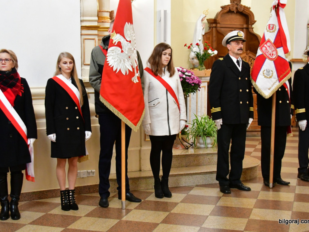 Biłgoraj pamięta. 103. rocznica odzyskania przez Polskę niepodległości (FOTO)