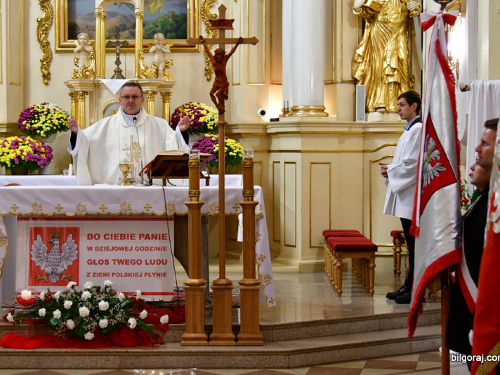 Biłgoraj pamięta. 103. rocznica odzyskania przez Polskę niepodległości (FOTO)