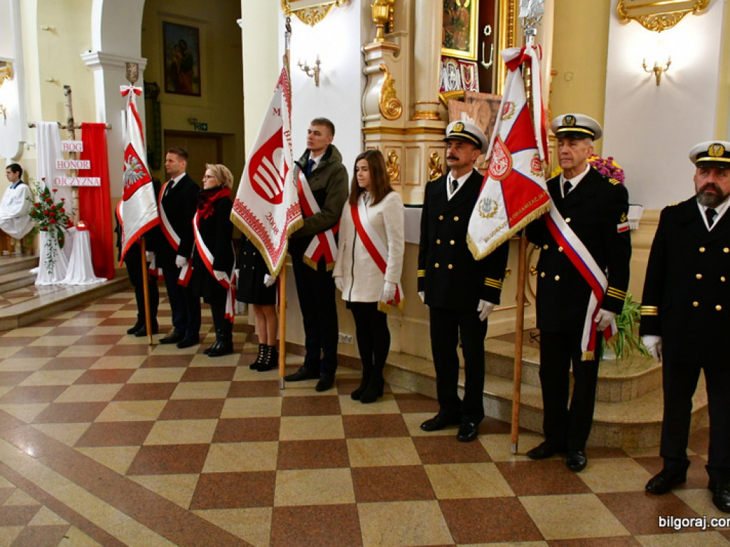Biłgoraj pamięta. 103. rocznica odzyskania przez Polskę niepodległości (FOTO)