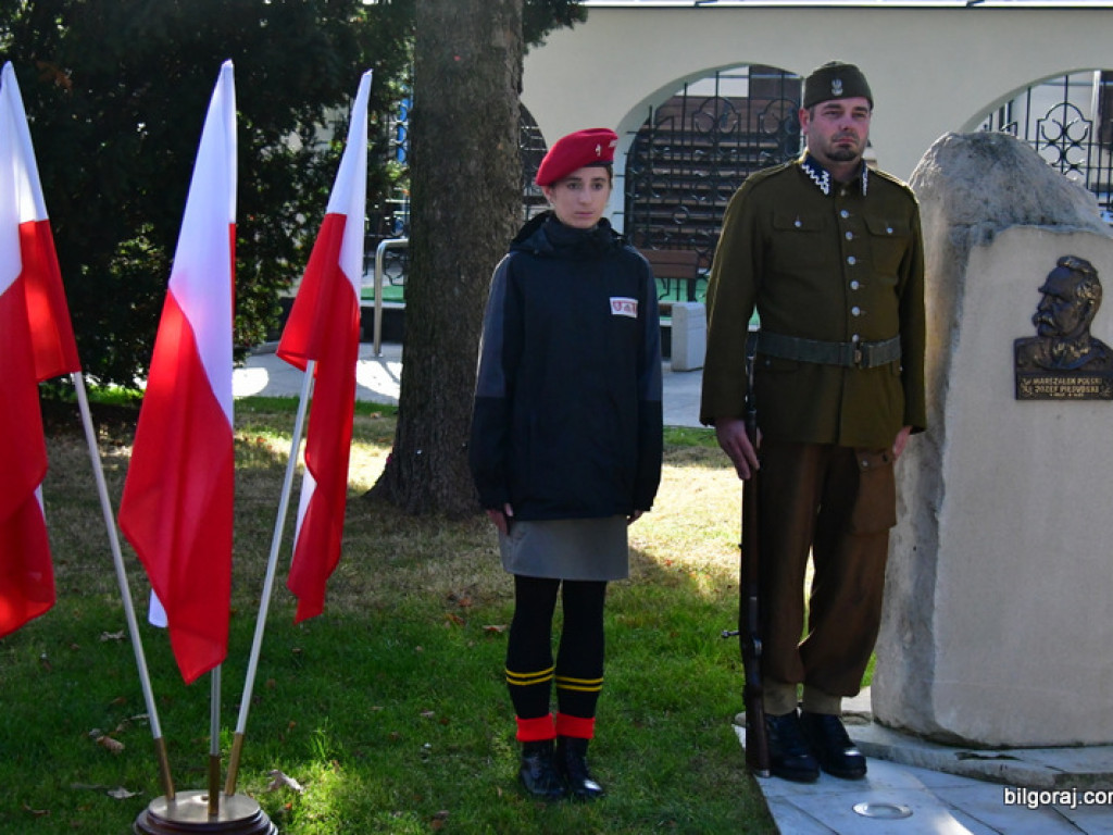 Biłgoraj pamięta. 103. rocznica odzyskania przez Polskę niepodległości (FOTO)