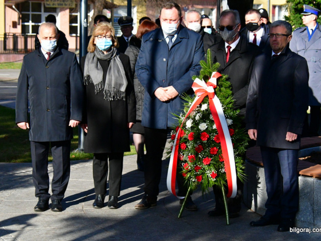 Biłgoraj pamięta. 103. rocznica odzyskania przez Polskę niepodległości (FOTO)