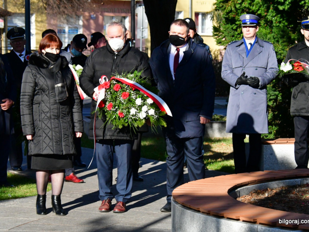 Biłgoraj pamięta. 103. rocznica odzyskania przez Polskę niepodległości (FOTO)